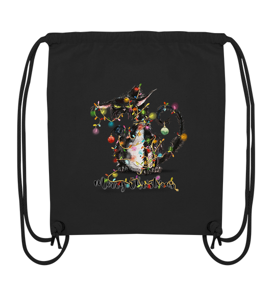 F*U-Cat - Merry Christmas - Organic Gym-Bag