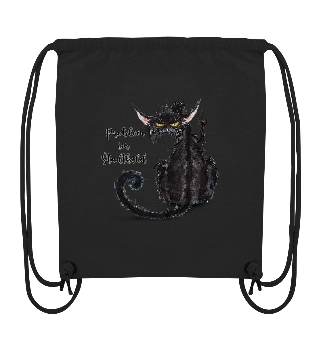 F*U-Cat - Problem im Stadtbild - Organic Gym-Bag