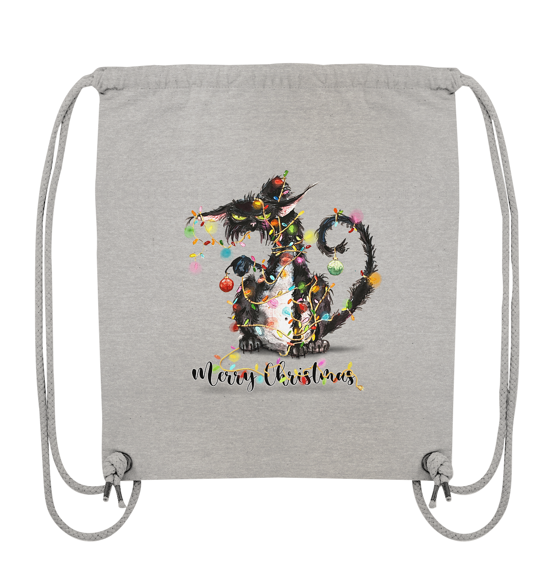 F*U-Cat - Merry Christmas - Organic Gym-Bag