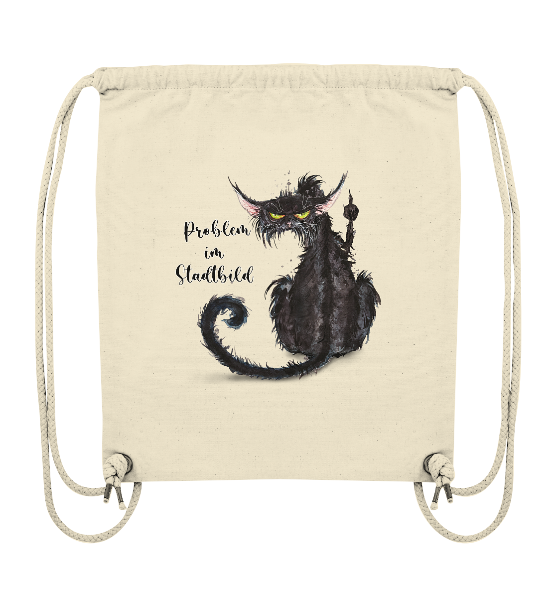 F*U-Cat - Problem im Stadtbild - Organic Gym-Bag