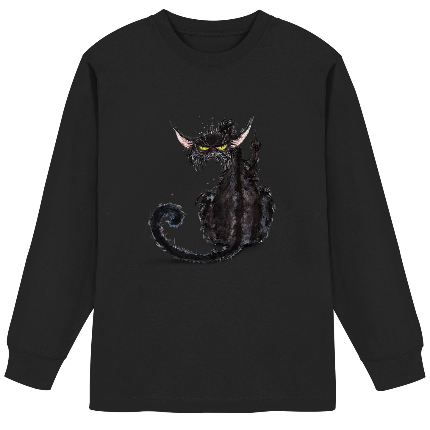 F*U-Cat - Organic Heavy Oversized Longsleeve T-Shirt