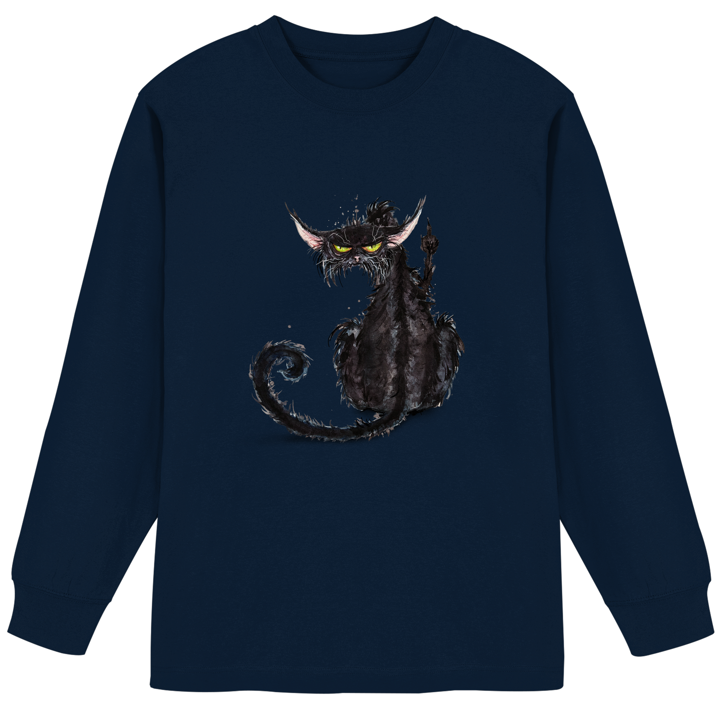 F*U-Cat - Organic Heavy Oversized Longsleeve T-Shirt