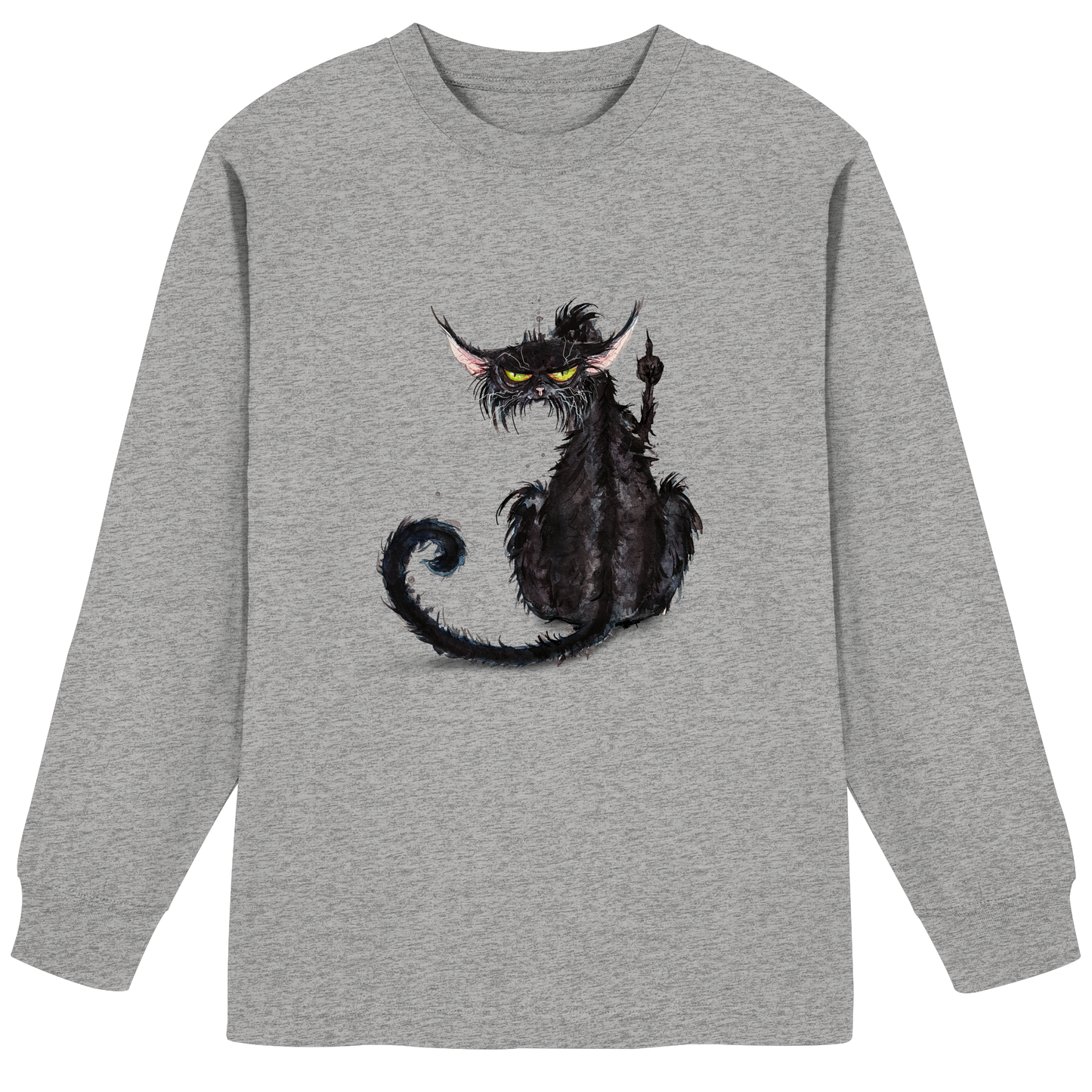 F*U-Cat - Organic Heavy Oversized Longsleeve T-Shirt