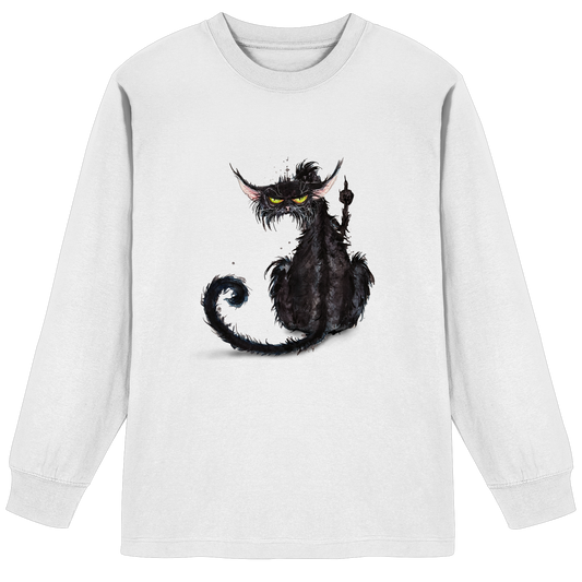 F*U-Cat - Organic Heavy Oversized Longsleeve T-Shirt