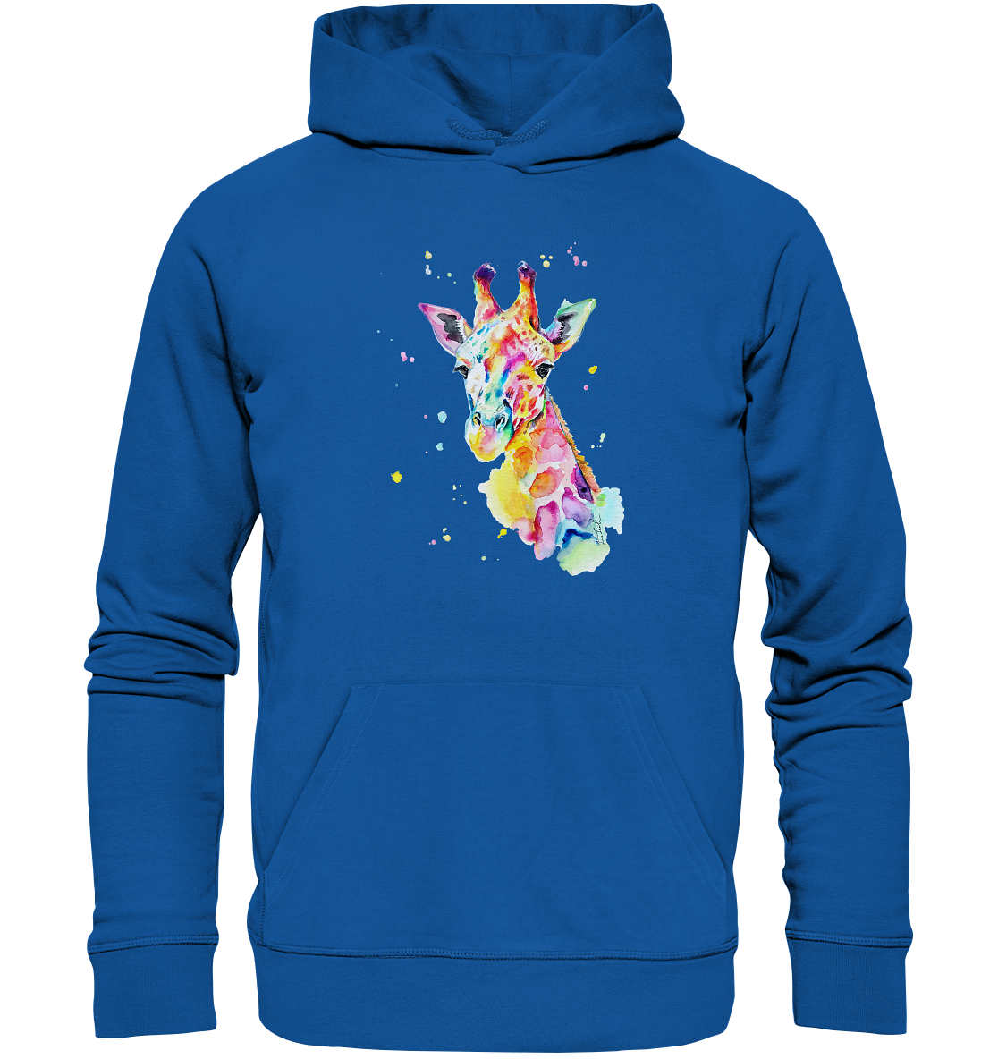 Bunte Giraffe - Organic Hoodie