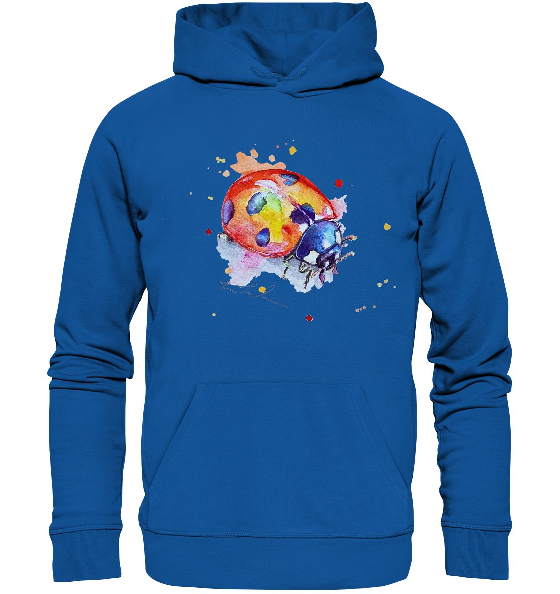 Bunter Marienkäfer - Organic Hoodie