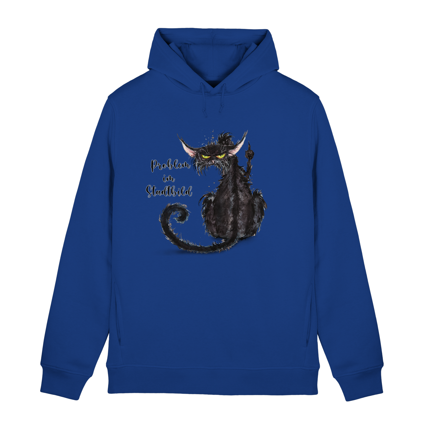 F*U-Cat - Problem im Stadtbild - Organic Hoodie B&C
