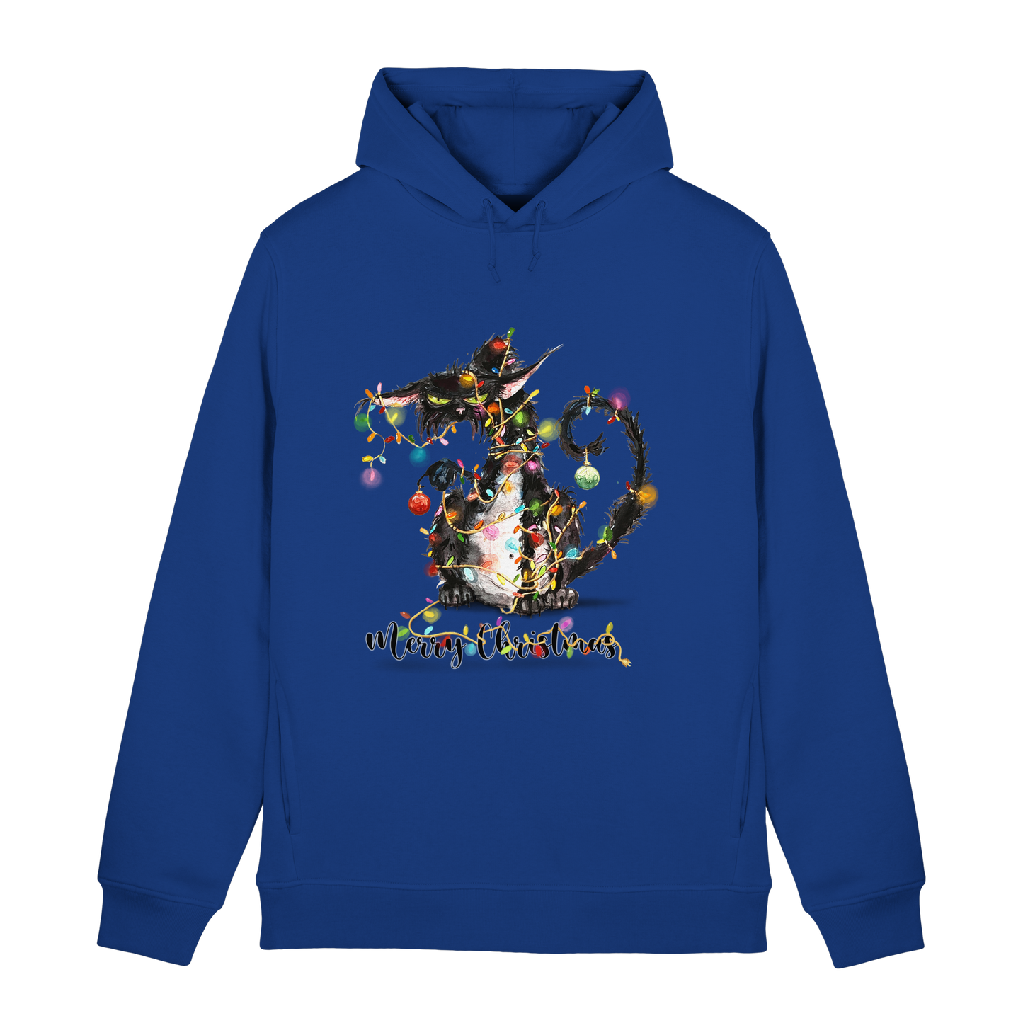 F*U-Cat - Merry Christmas - Organic Hoodie B&C