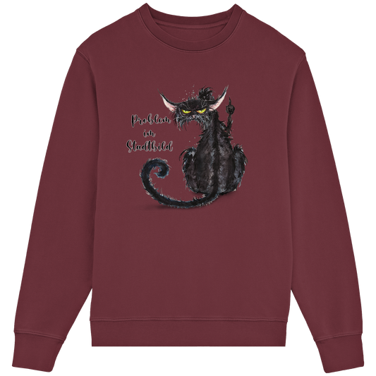 F*U-Cat - Problem im Stadtbild - Organic Lightweight Sweatshirt