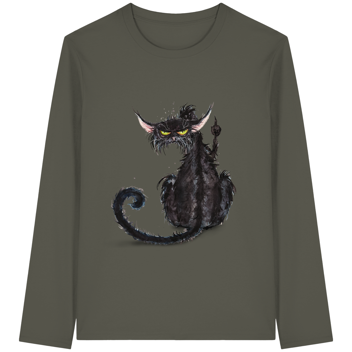 F*U-Cat - Organic Longsleeve T-Shirt