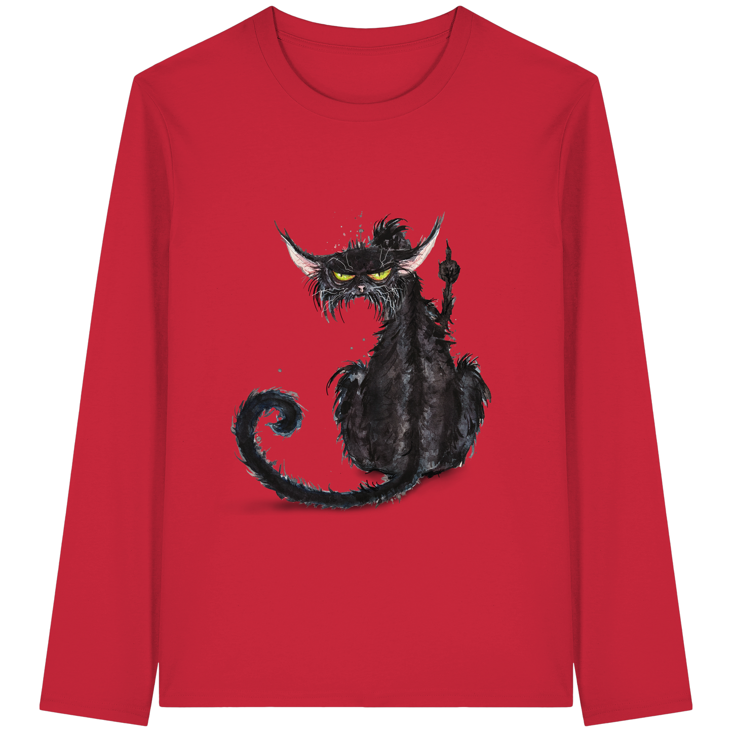F*U-Cat - Organic Longsleeve T-Shirt
