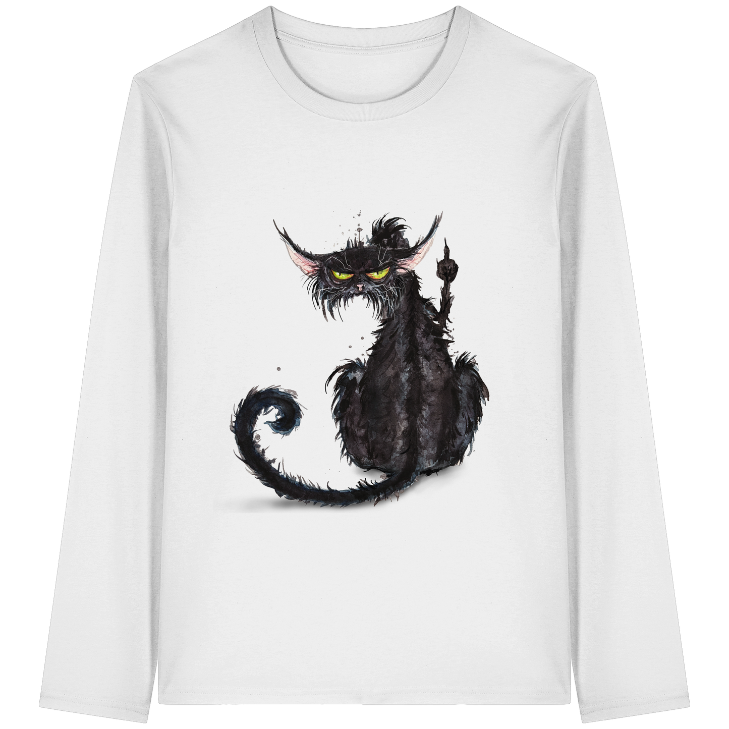 F*U-Cat - Organic Longsleeve T-Shirt
