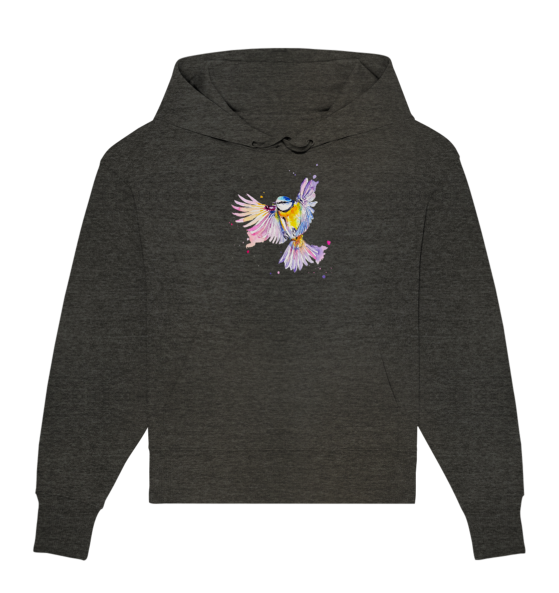 Motiv Blaumeise - Organic Oversize Hoodie