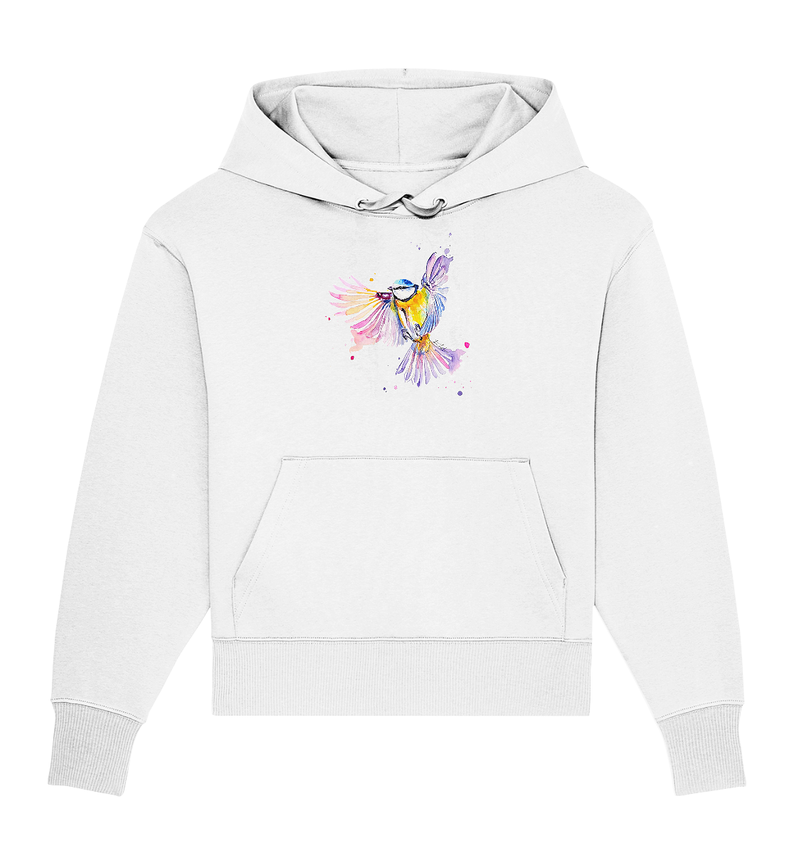 Motiv Blaumeise - Organic Oversize Hoodie