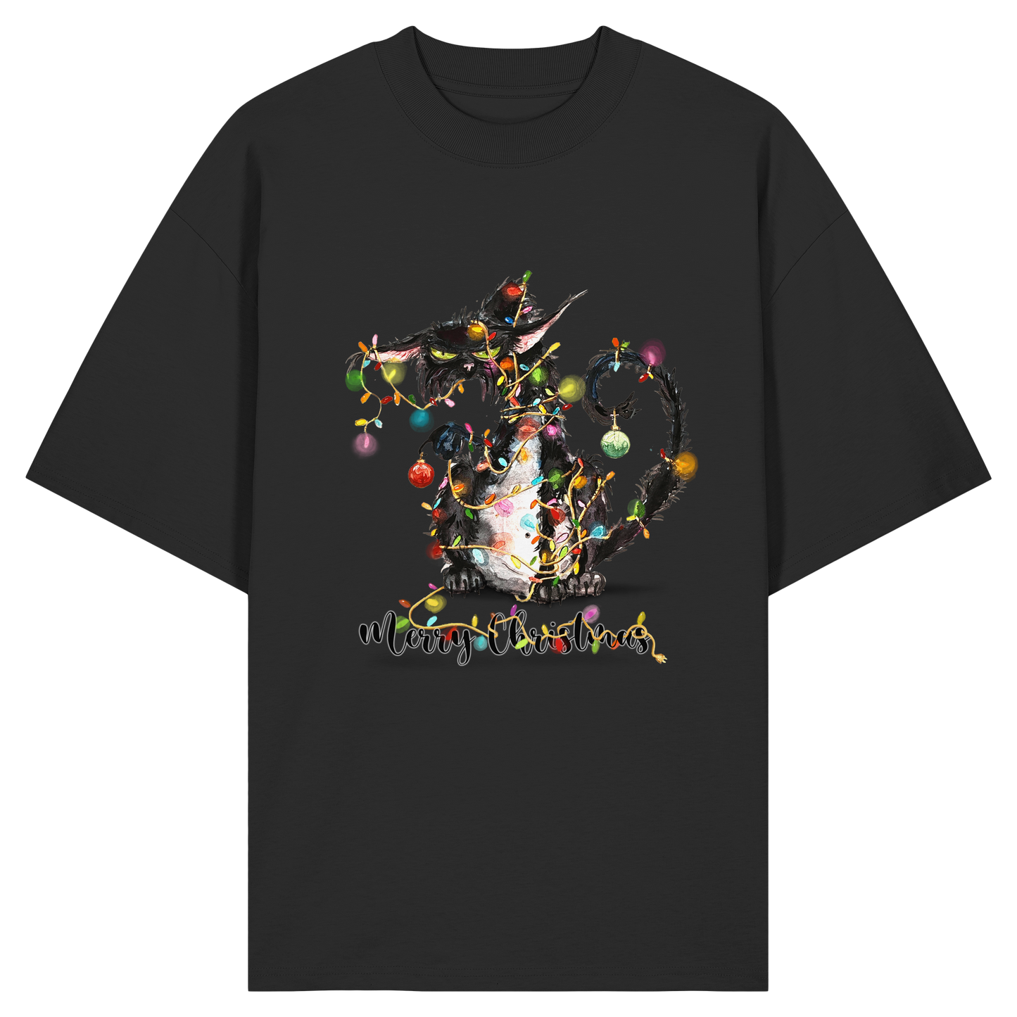 F*U-Cat - Merry Christmas - Organic Oversize Shirt