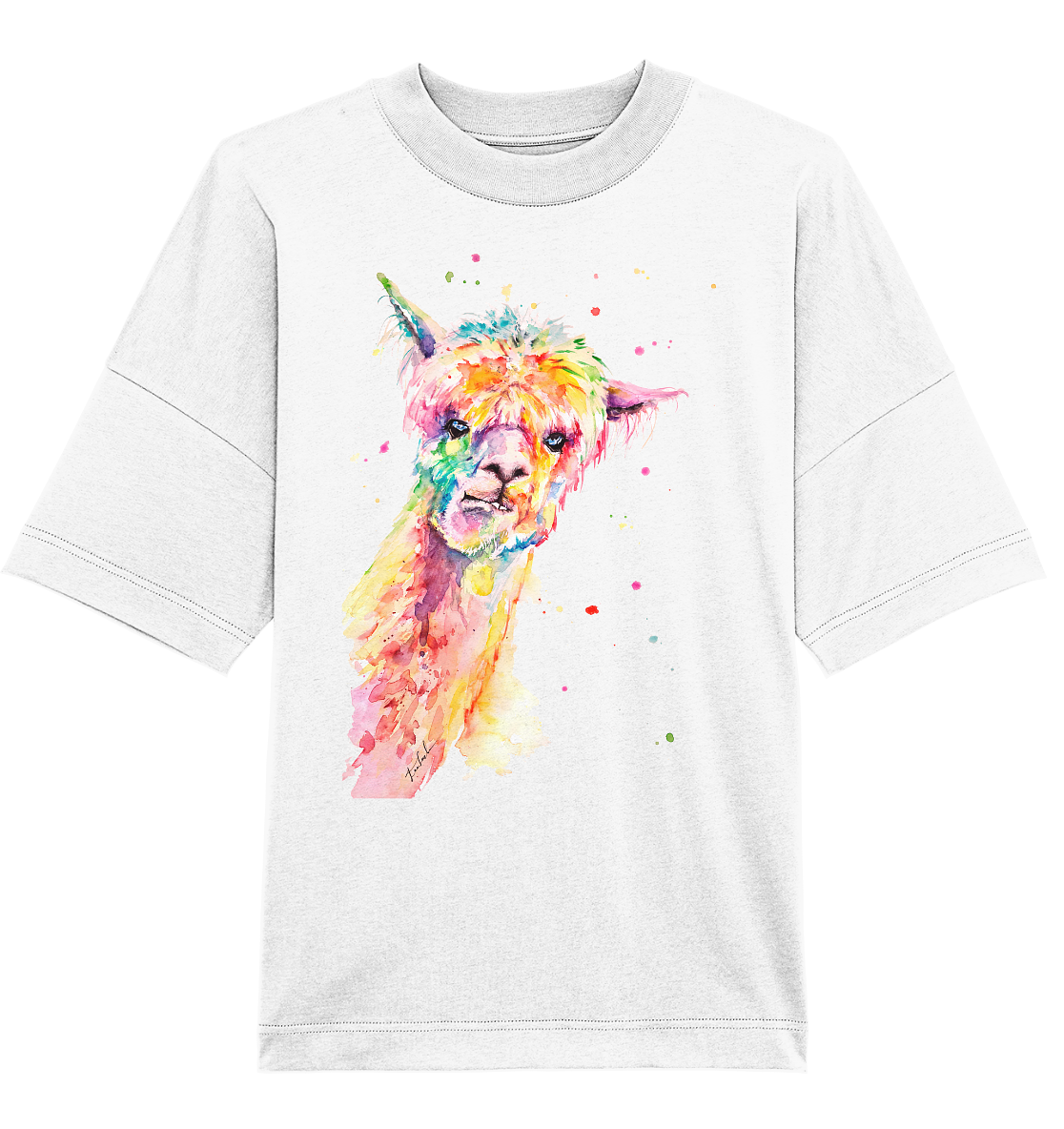Lustiges Alpaka - Organic Oversize Shirt