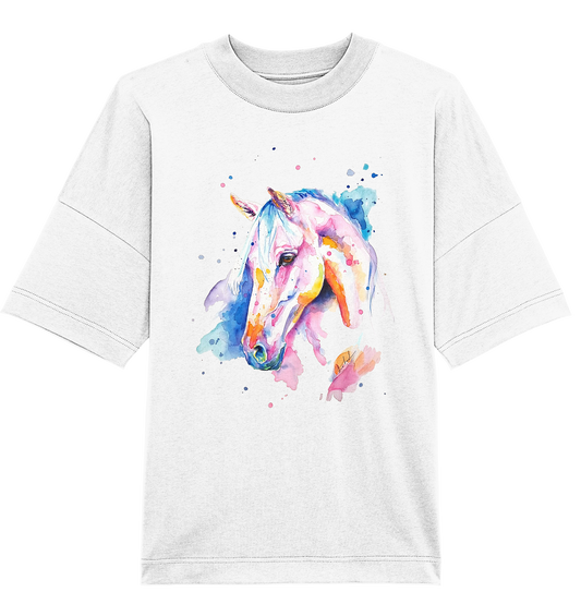 Buntes Pferd - Organic Oversize Shirt