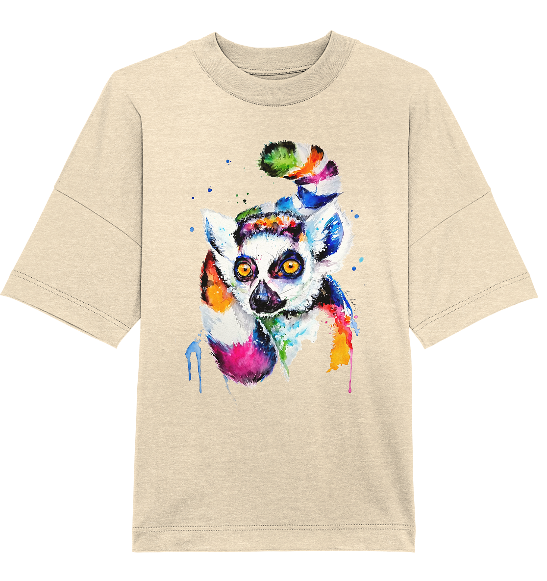 Bunter Katta - Organic Oversize Shirt