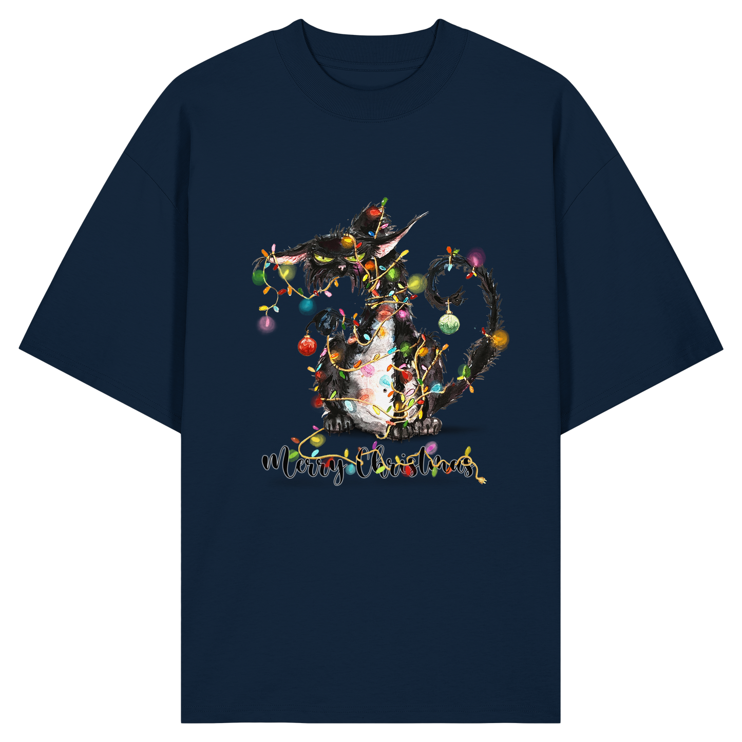 F*U-Cat - Merry Christmas - Organic Oversize Shirt