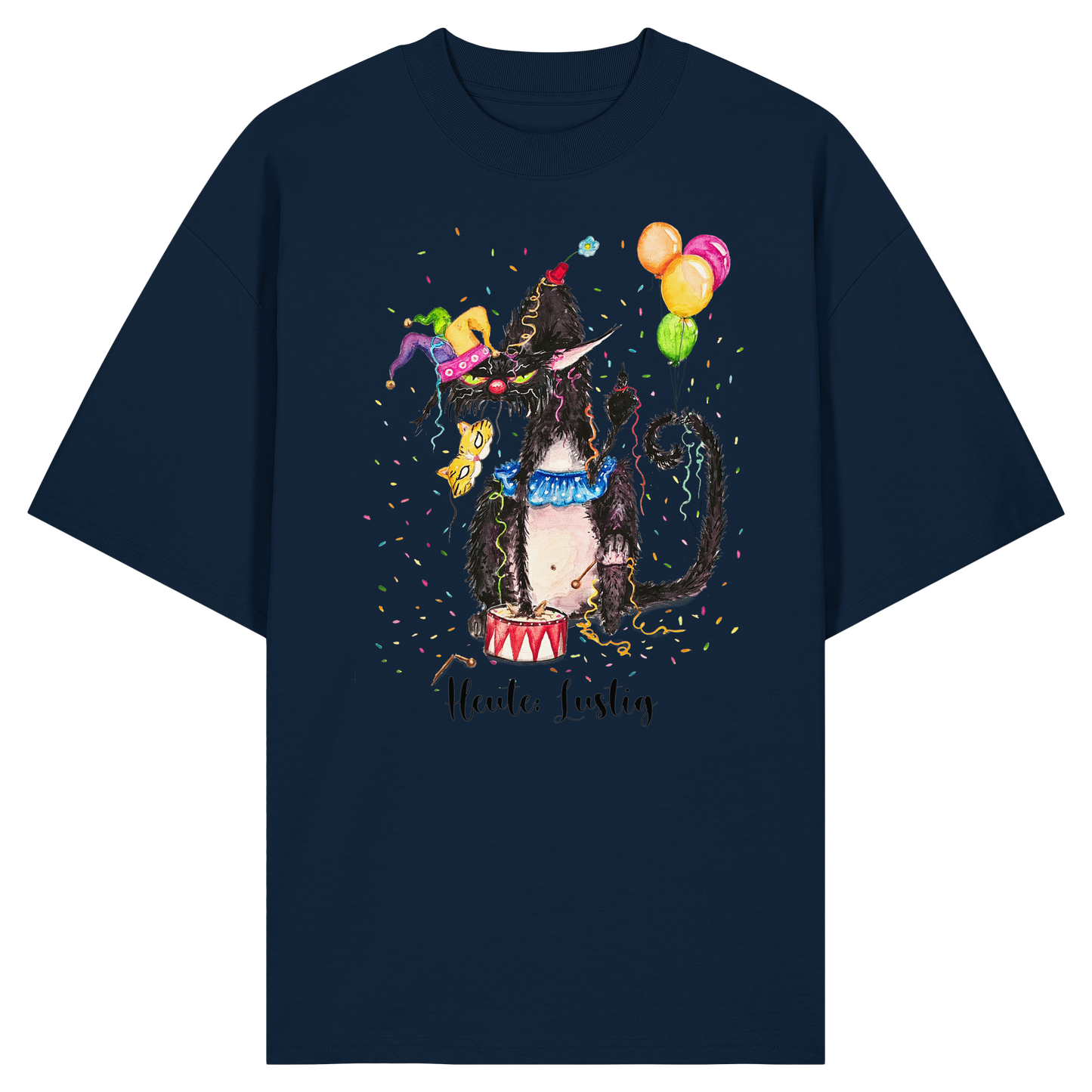 Lustige F*U-Cat - Organic Oversize Shirt