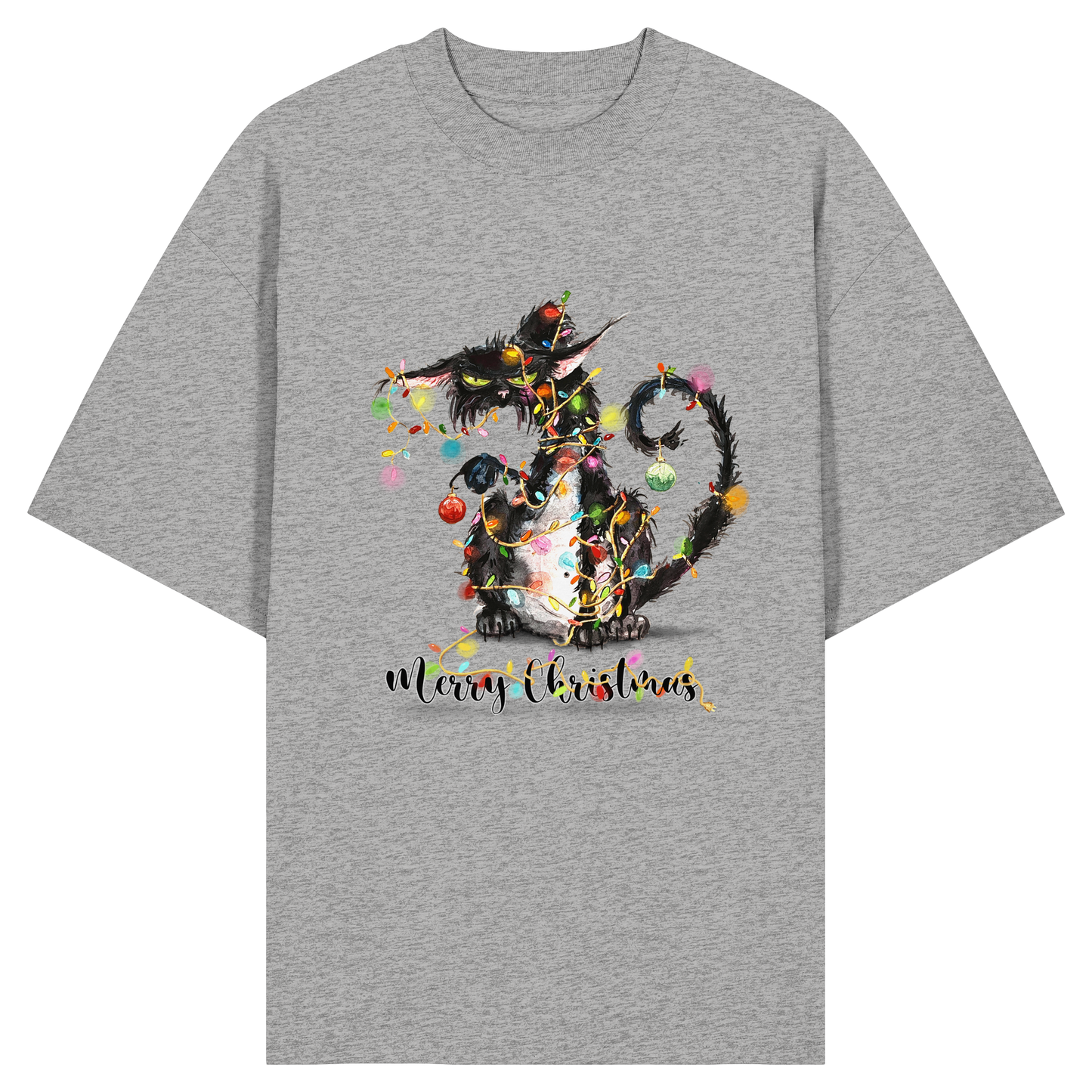 F*U-Cat - Merry Christmas - Organic Oversize Shirt