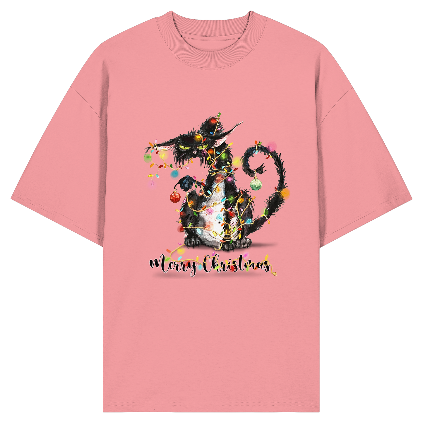 F*U-Cat - Merry Christmas - Organic Oversize Shirt