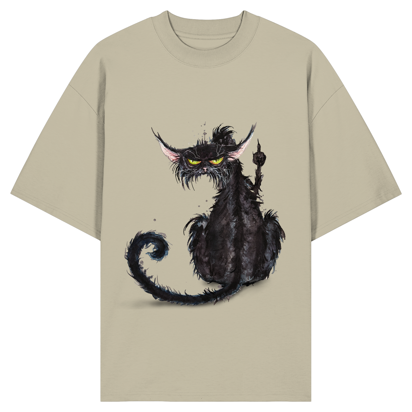 F*U-Cat - Organic Oversize Shirt