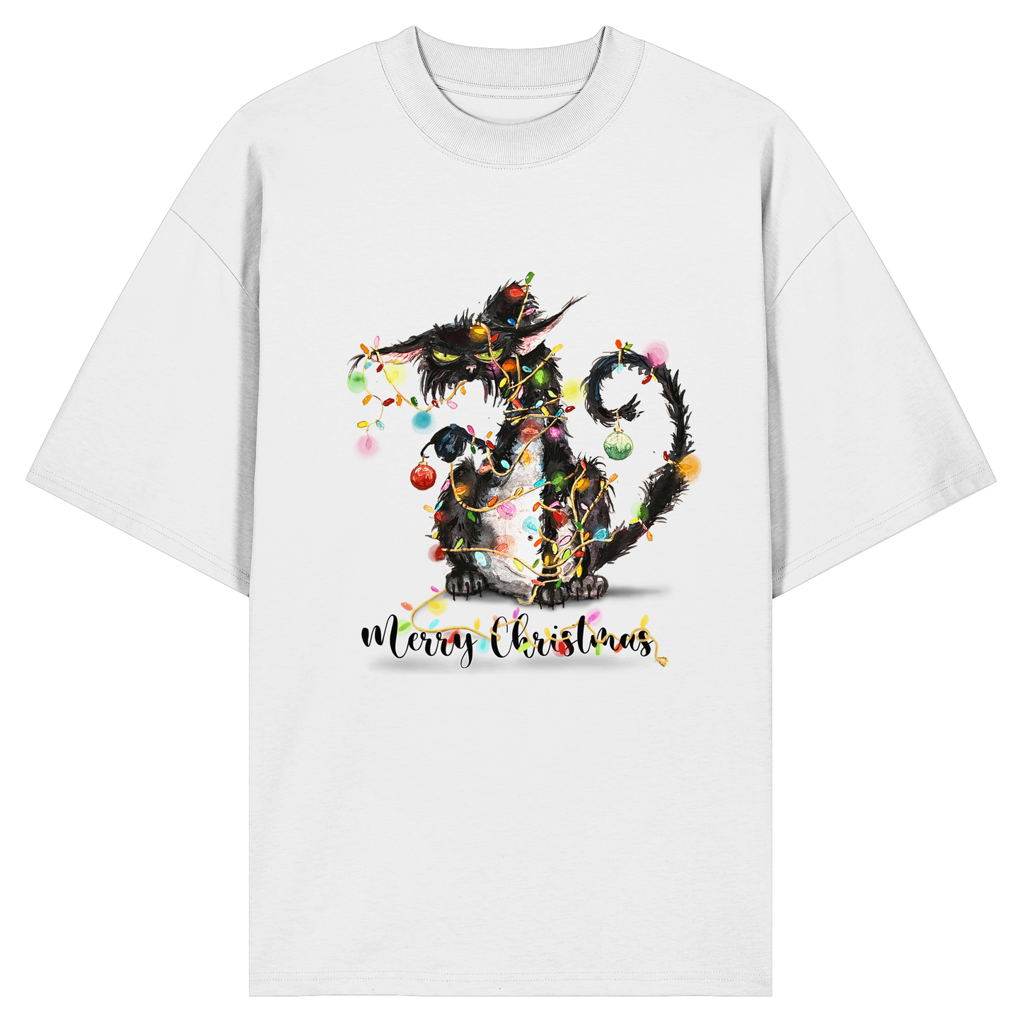 F*U-Cat - Merry Christmas - Organic Oversize Shirt