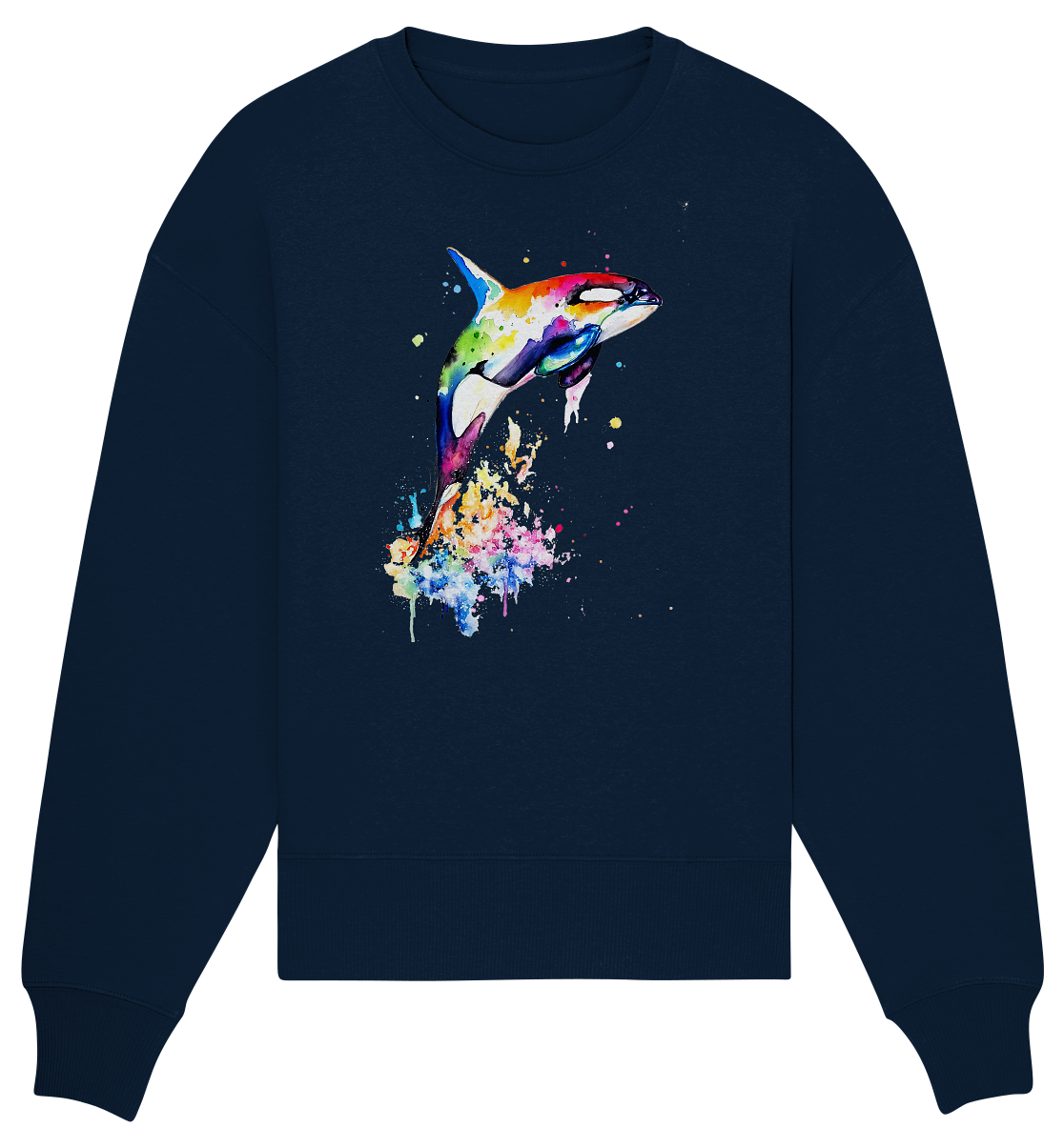 Bunter Orka - Organic Oversize Sweatshirt