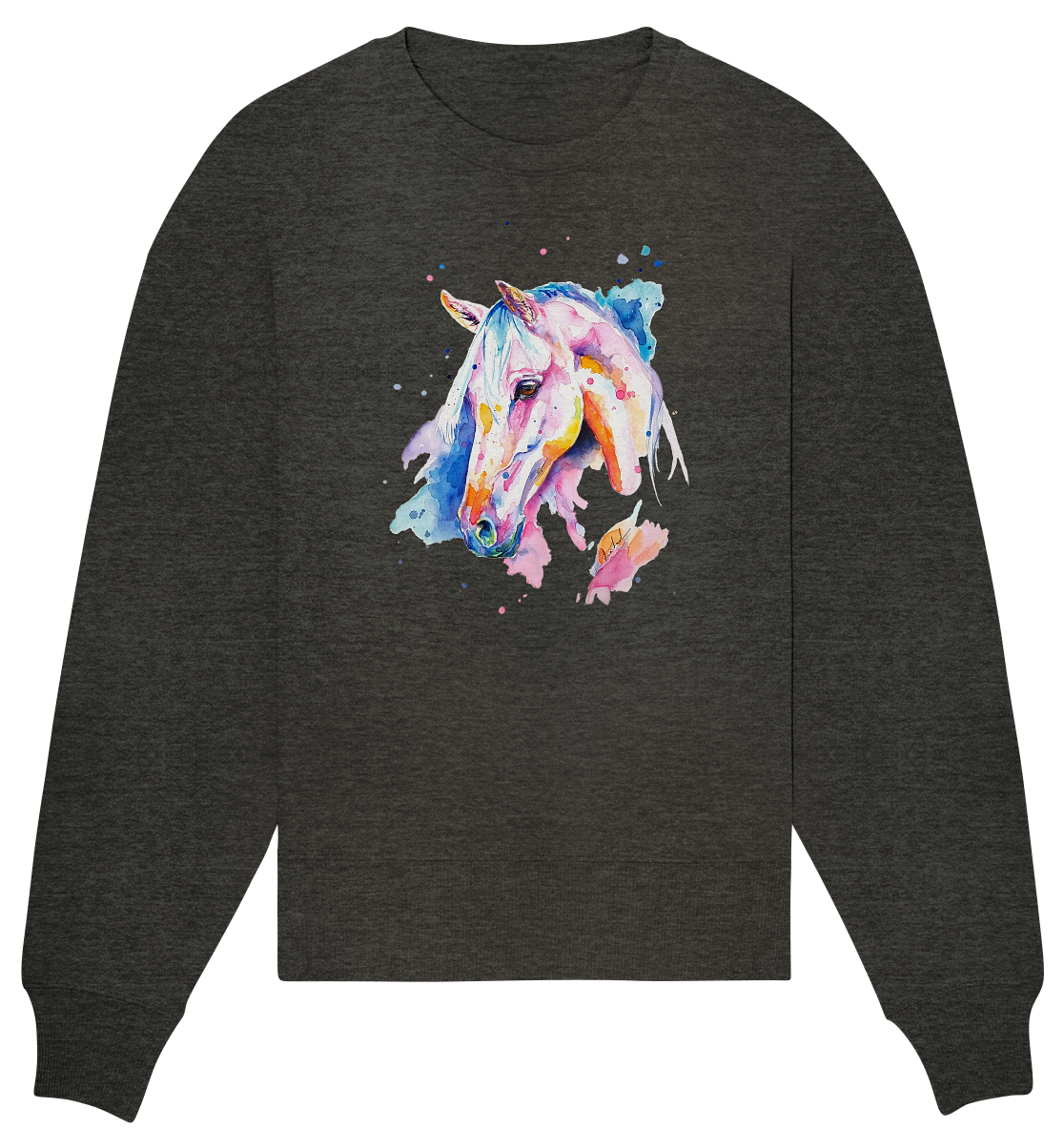 Buntes Pferd - Organic Oversize Sweatshirt