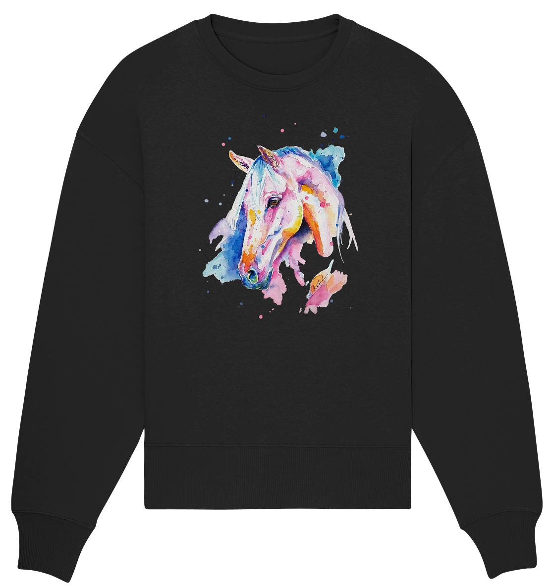 Buntes Pferd - Organic Oversize Sweatshirt