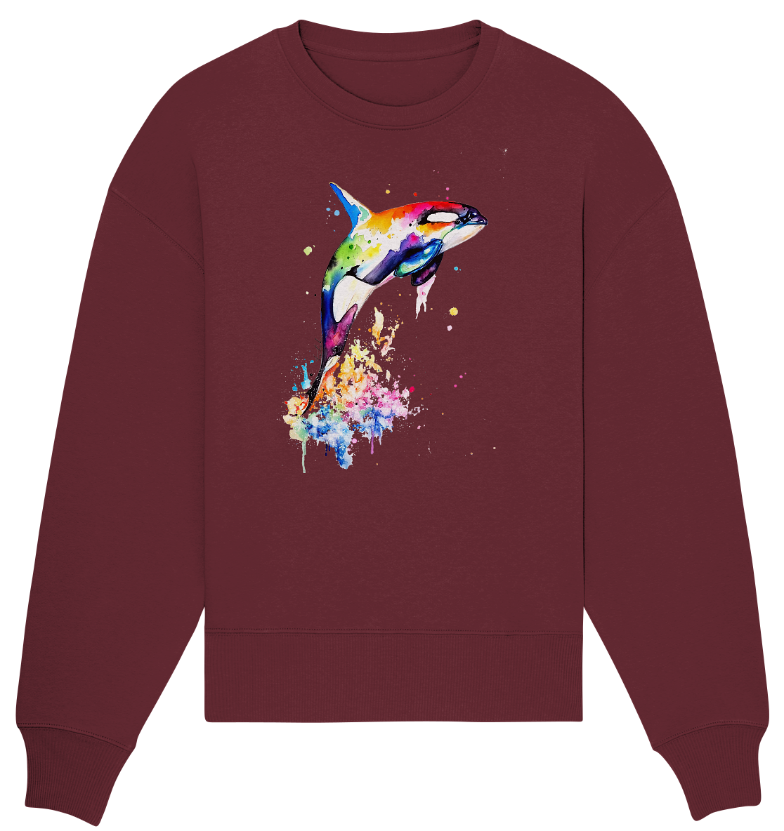 Bunter Orka - Organic Oversize Sweatshirt