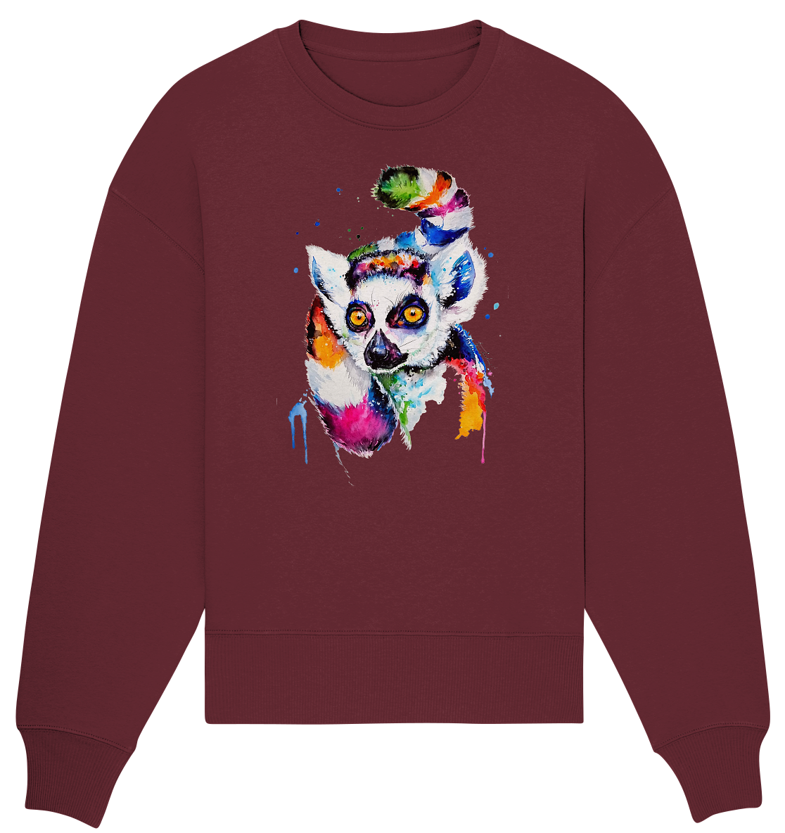 Bunter Katta - Organic Oversize Sweatshirt