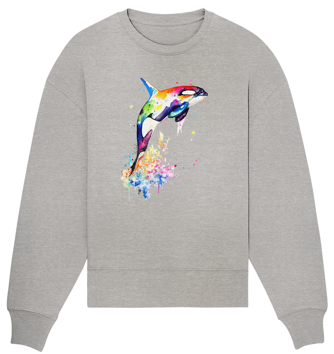 Bunter Orka - Organic Oversize Sweatshirt