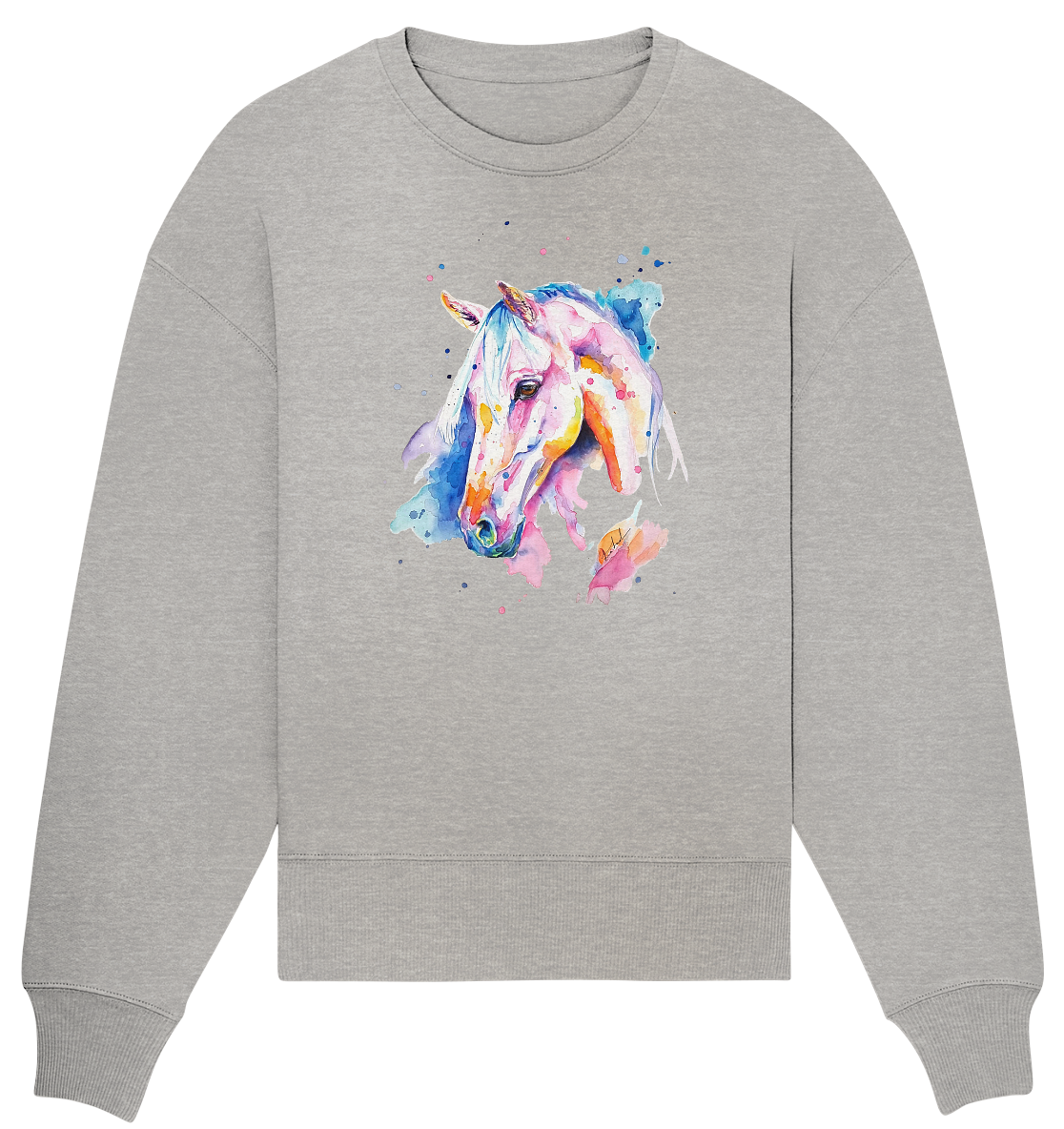 Buntes Pferd - Organic Oversize Sweatshirt