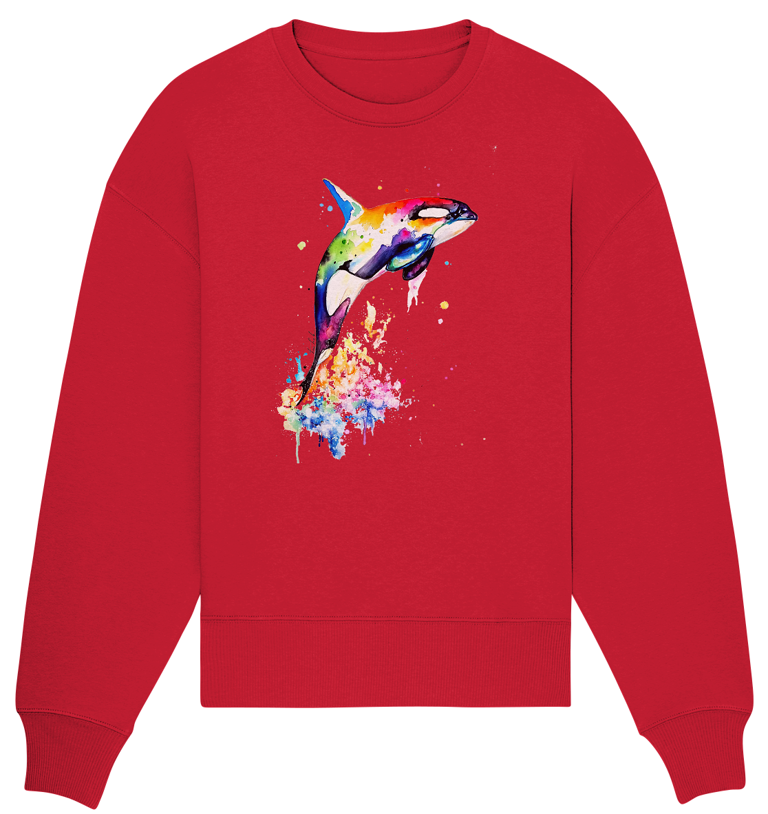 Bunter Orka - Organic Oversize Sweatshirt