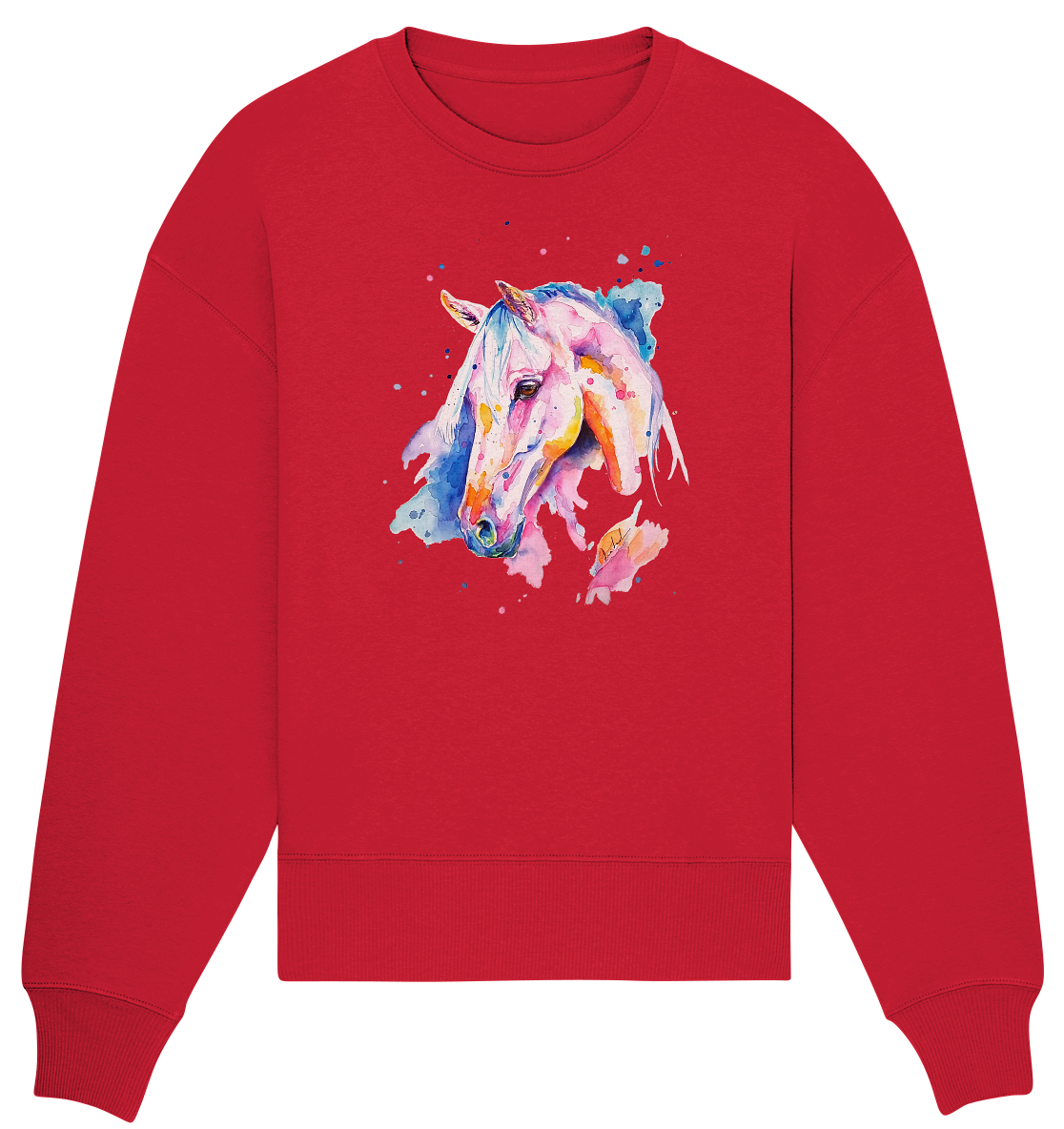 Buntes Pferd - Organic Oversize Sweatshirt