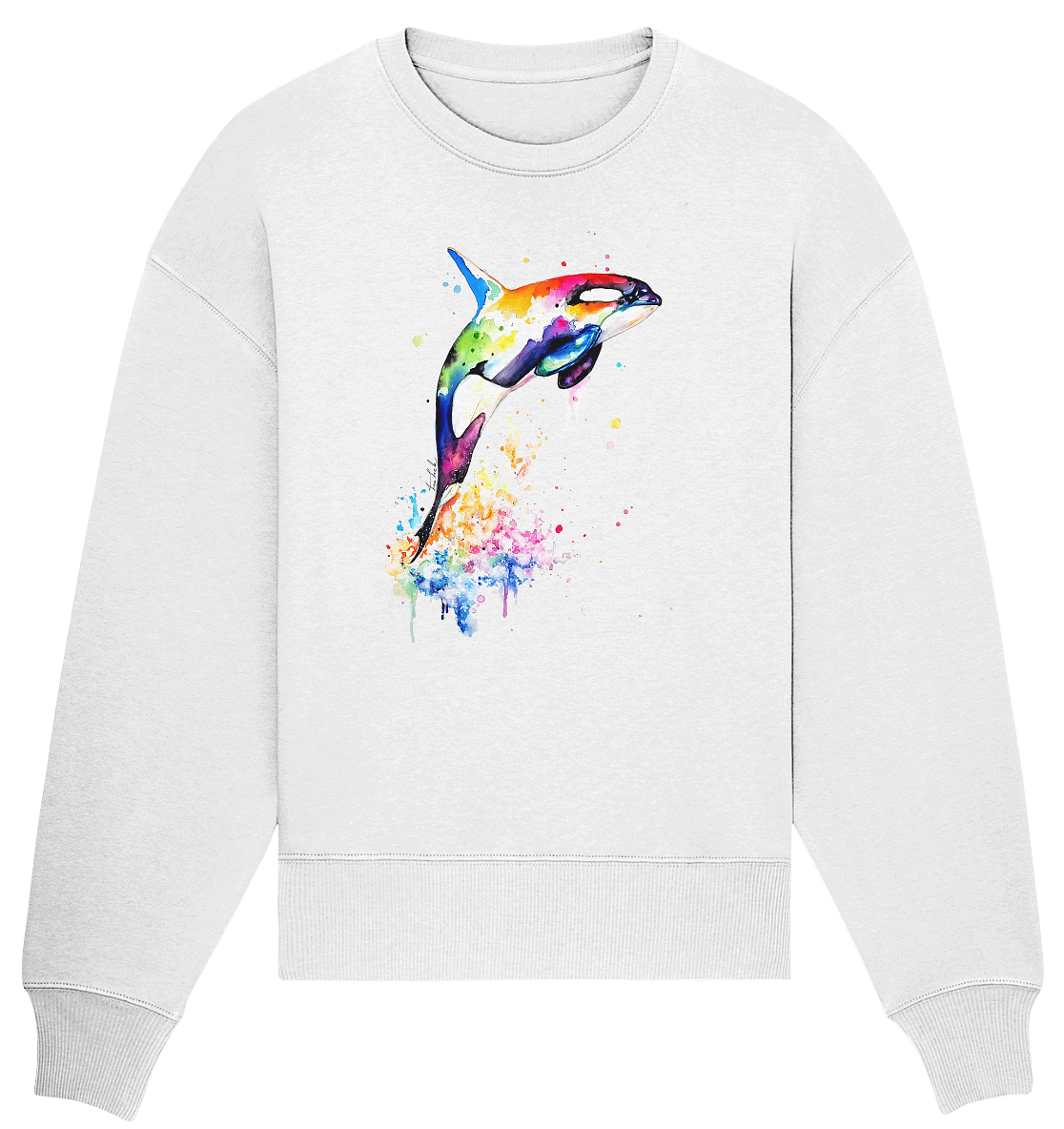 Bunter Orka - Organic Oversize Sweatshirt