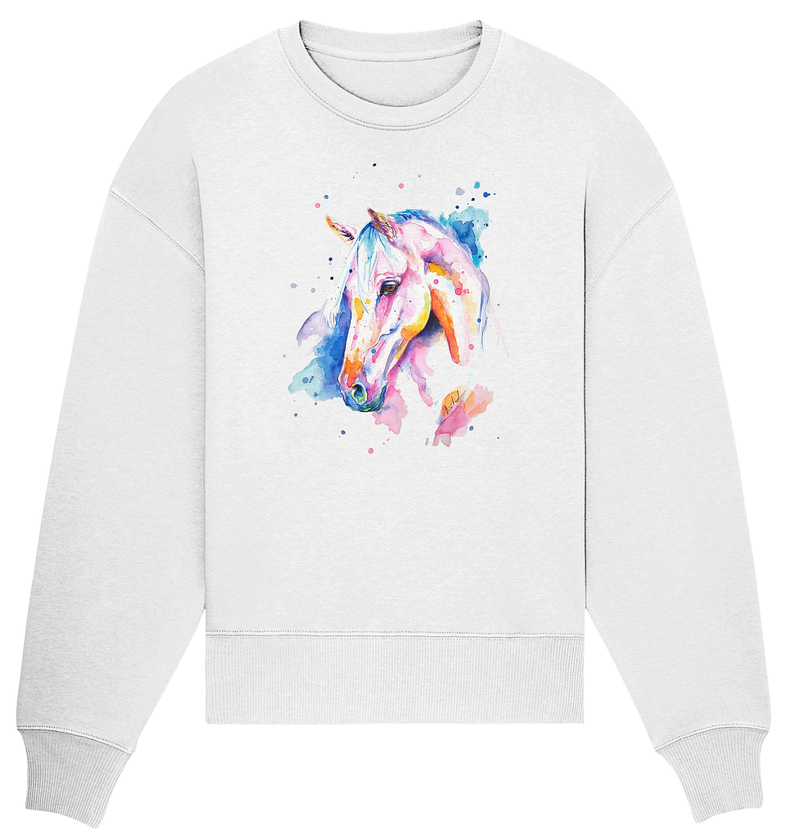 Buntes Pferd - Organic Oversize Sweatshirt