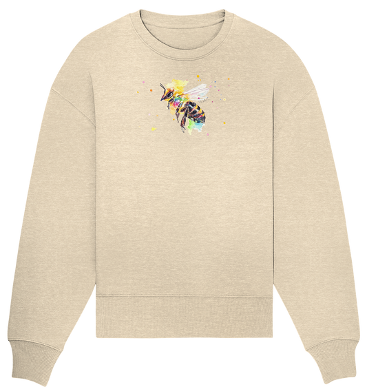 Bunte Biene - Organic Oversize Sweatshirt