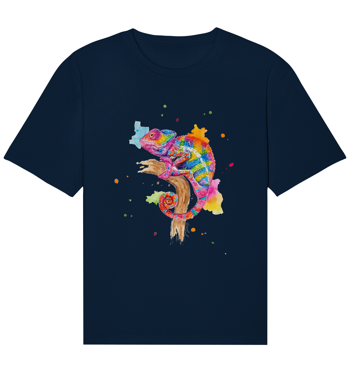 Buntes Chamäleon - Organic Relaxed Shirt