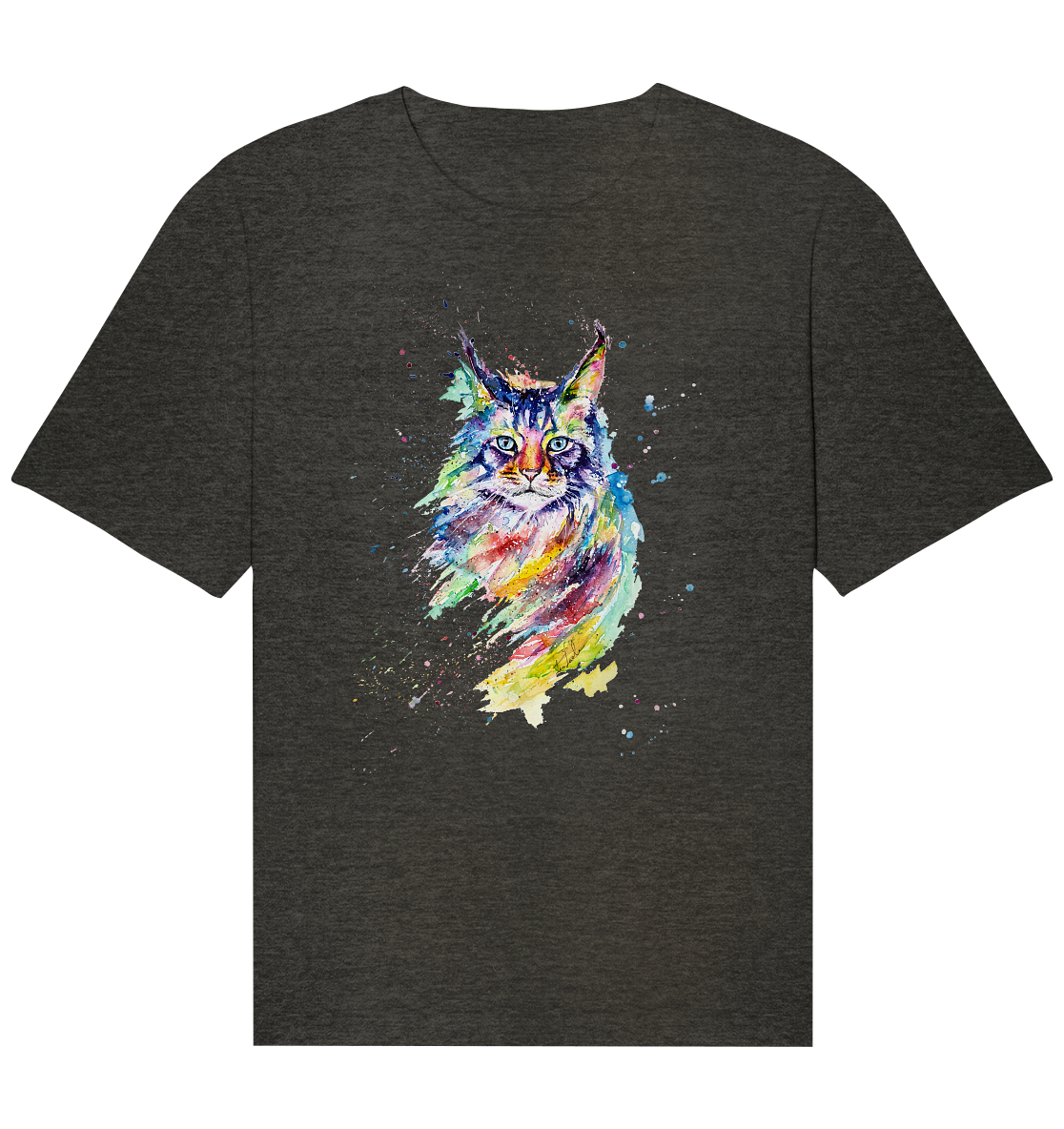 Bunte Katze - Organic Relaxed Shirt