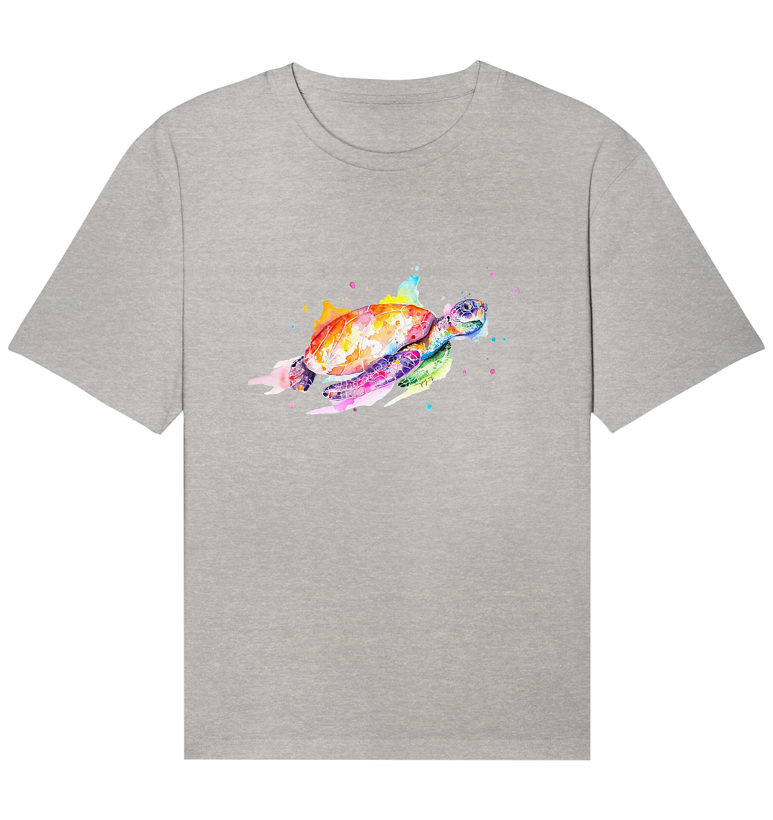 Bunte Meeresschildkröte - Organic Relaxed Shirt