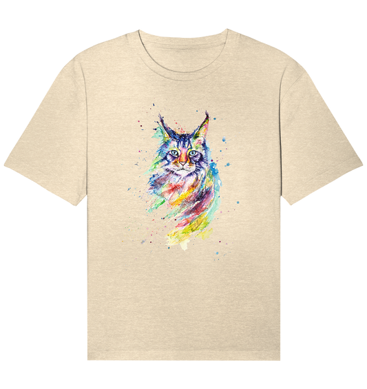Bunte Katze - Organic Relaxed Shirt