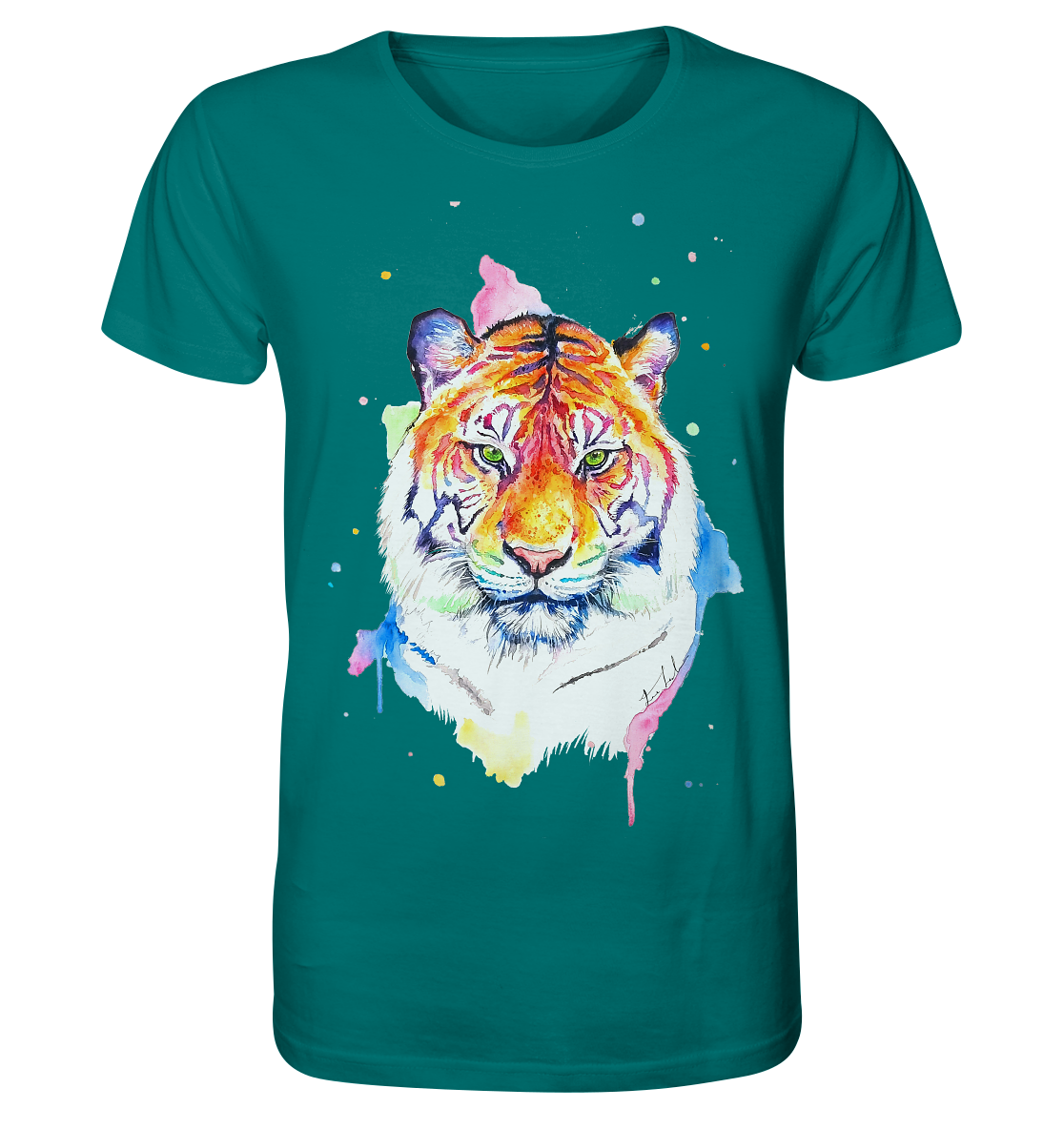 Bunter Tiger - Organic Shirt