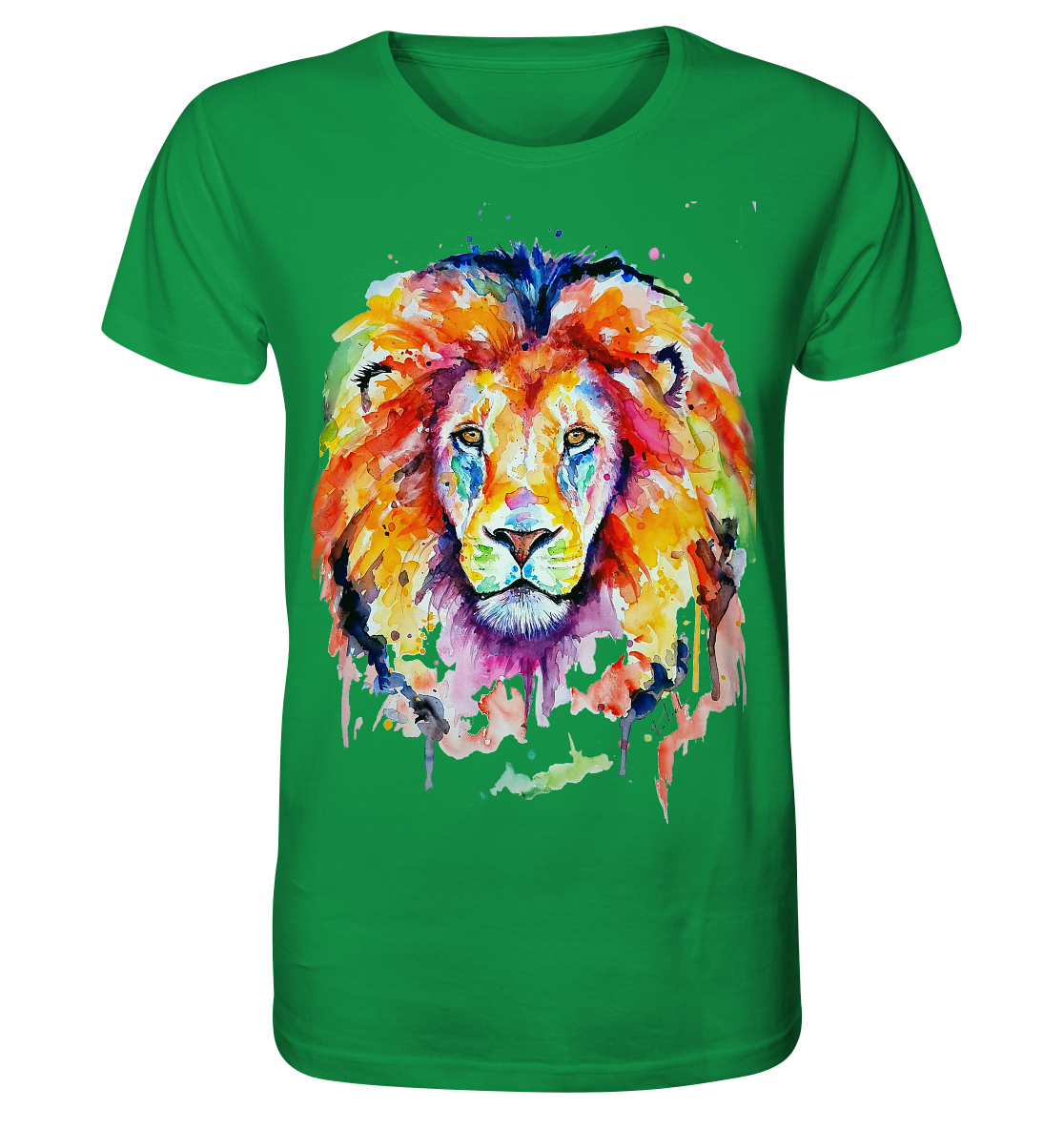 Bunter Löwe - Organic Shirt