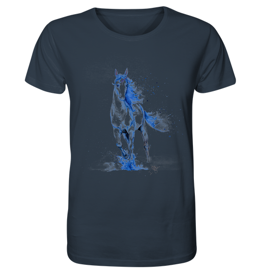 Blaues Einhorn - Organic Shirt