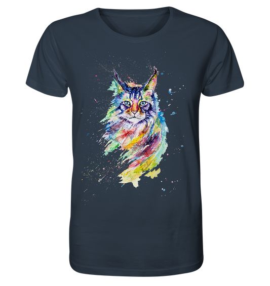 Bunte Katze - Organic Shirt