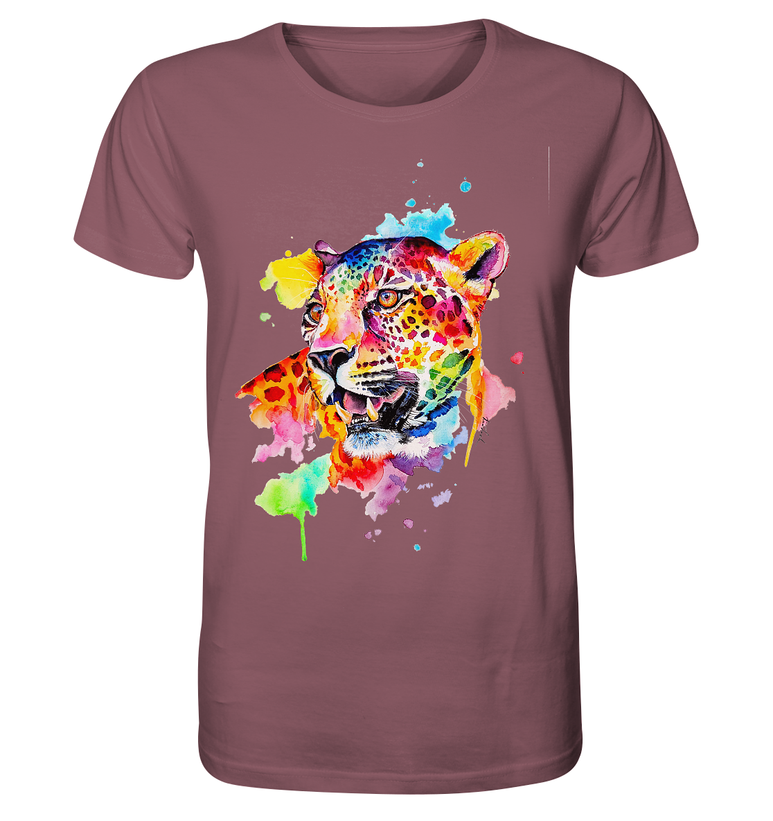 Bunter Leopard - Organic Shirt