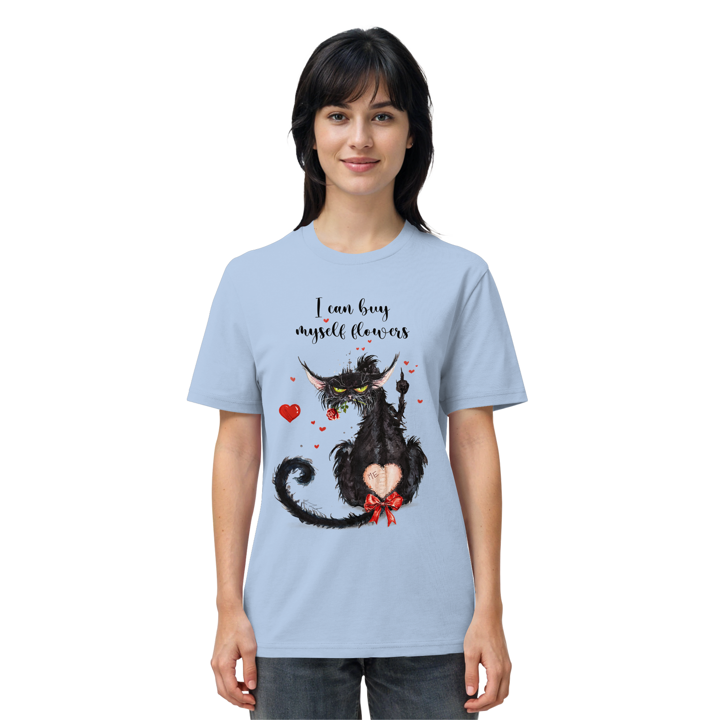 Feministische Valentins - F**U-Cat - Organic Shirt